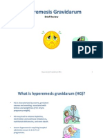 Hyperemesis Gravidarum Hyperemesis Gravidarum: Brief Review