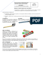 Herramientas y equipos para replanteo en construcción