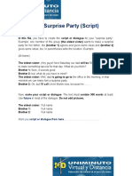 The Surprise Party (Script) : Future
