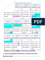 Calendarul Anului Scolar 2020 2021 1 PDF