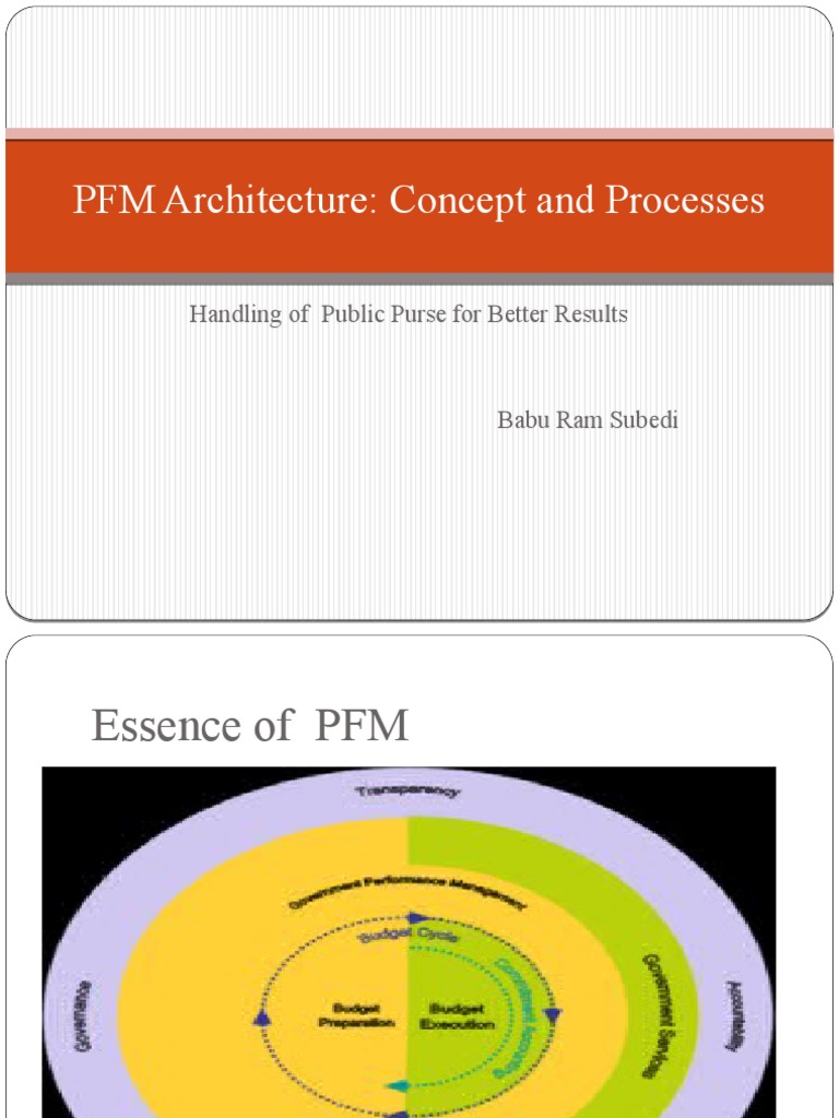 Public Financial Management Guide | PDF | Sustainability | Accountability