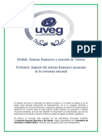 Impacto Del Sistema Financiero Mexicano en La Economía Nacional UVEG