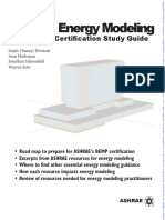 Building Energy Modeling: An ASHRAE Certification Study Guide