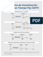 Protocolos de Inseminacion Artificial en Tiempo Fijo Iatf PDF
