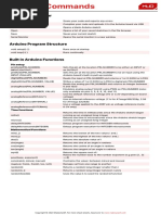 Arduino Commands