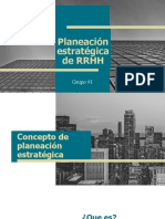 Planeación Estratégica de RRHH