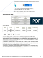 Consulta BDUA muestra datos afiliado LUDIS CHAVEZ