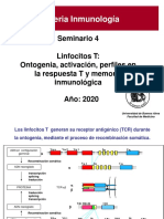 Seminario 4. Linfocitos T. 2020. - 0 PDF