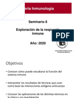 Seminario 8. Exploración de La Respuesta Inmune. 2020. - 0 PDF