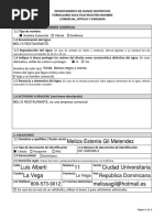 Formulario ONAPI | PDF