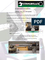 Torque 730 - 721 - Calibration PDF