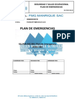 SG-PLM-SIG-01 Plan de Emergencia