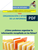 Metodo de Estudios - Organizacion e Interpretacion de La Informacion PDF