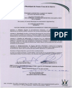 Ley Autonomica Municipal N - 099-2015-LEY DE CONTROL DE GESTION DE RESIDUOS Y DESECHOS SOLIDOS