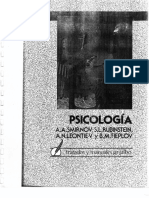 PSICOLOGÍA. A. A. Smirnov, S. L. Rubinstein, A. N. Leontiev y B. M. Tieplov PDF