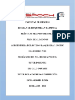 Informe de Prácticas Pre-Profesionales de Alimentos 2