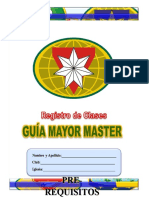 Investidura Guía Mayor Master 2020-2