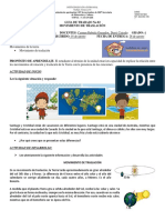 8914 - Guia 02 - Naturales Grado 4 Movimiento de Traslacion