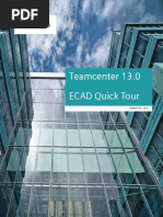 Teamcenter 13.0 ECAD Quick Tour