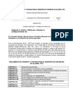 Reglamento de Transito y Vialidad para El Municipio de San Miguel de Allende Gto PDF