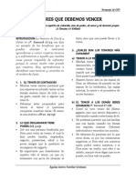 Temores Que Debemos Vencer PDF