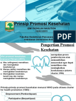 Izmi Fadhilah NST 19203320011 Prinsip Promkes