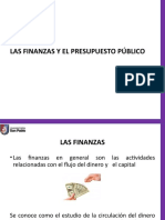 PF 1 Las Finanzas ,Presupuesto Público , Administración Pública