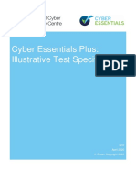 Cyber Essentials Plus Illustrative Test Specification April 2020