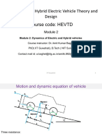 Course Name: Hybrid Electric Vehicle Theory and Design Course Code: HEVTD