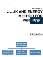11 Work and Energy For Particles