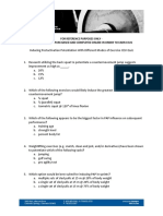 For Reference Purposes Only - The Quiz Must Be Purchased and Completed Online in Order To Earn Ceus