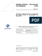 12 NTC-ISO-IEC 17020