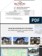 Dca 6163 - Measured Drawing: Task 1: Building Proposal