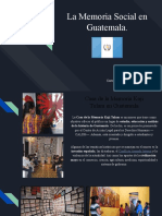 La Memoria Social en Guatemala..pptx