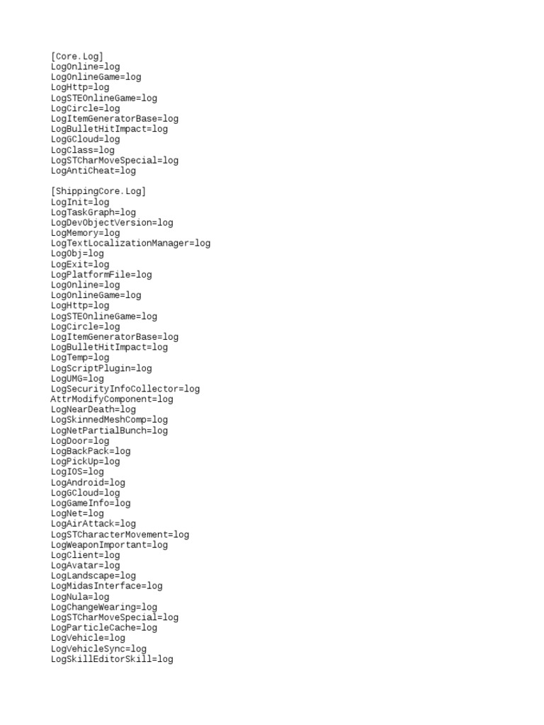 Log Initialization Overview | PDF | Business | Computers