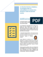 3. Los DH, la Bioética y sus principios frente a la vulnerabilidad en el contexto de la atención en salud