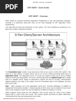 SAP ABAP - Quick Guide - Tutorialspoint