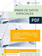 Normas de Datos Espaciales