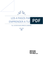 Los 4 Pasos para Emprender A Tus 40