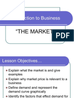 Introduction To Business and The Market
