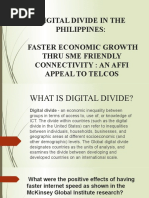 Digital Divide in The Philippines