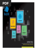 RadixWeb Corporate Profile