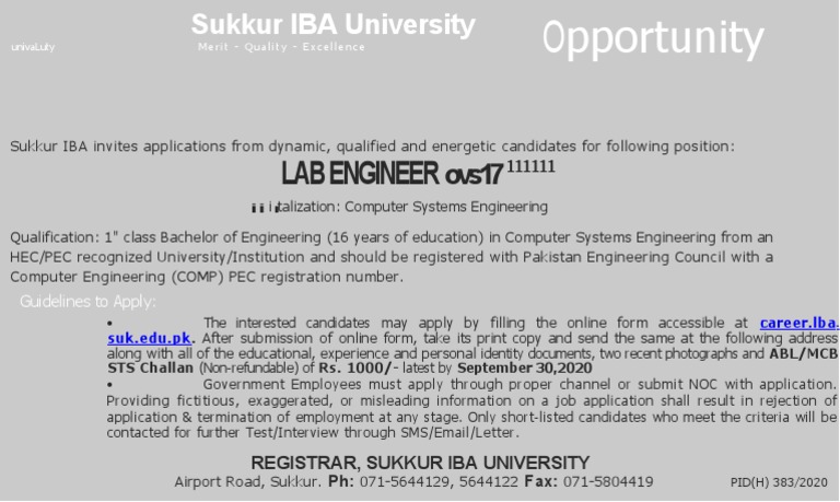 Lab Engineer Jobs Portal Hseprof | PDF | Technology & Engineering