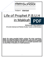Islamiyat - Life of Prophet Booklet Life in Makkah PDF