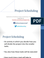 How A Software Project Scheduling