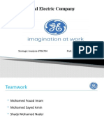 General Electric Management Analysis