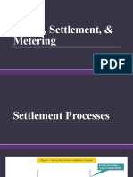 Billing, Settlement & Metering Formulas