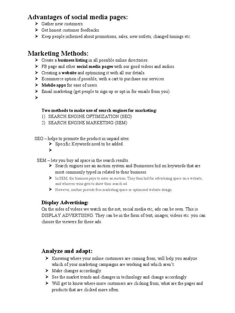 Digital Marketing Strategies Overview | PDF | Search Engine Marketing ...