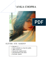 Priyanka Chopra: Glitter Eye Makeup