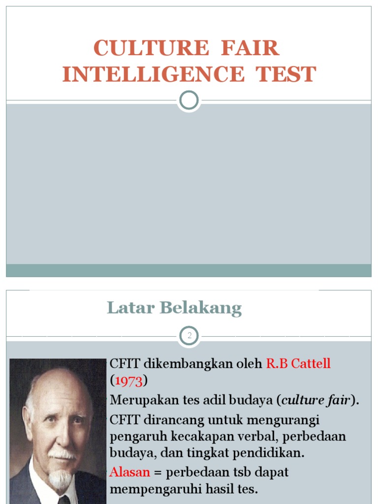 CATTELL CULTURE FAIR INTELLIGENCE TEST SCALE 3 PDF visual data 8